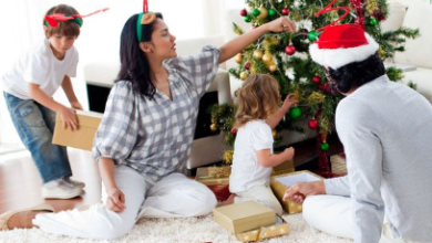 Celebrating Your First Christmas as a Family
